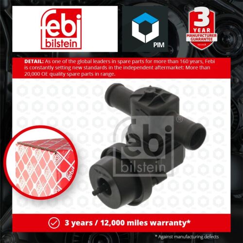 Coolant Control Valve fits AUDI A4 B8 07 to 15 1J0819809 701819809G Febi Quality - Picture 1 of 2