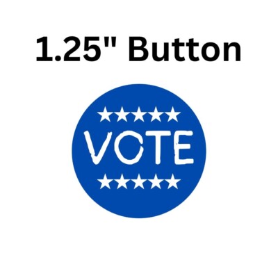 Vote 2024 Pinback Button 1.25'' Presidential Election