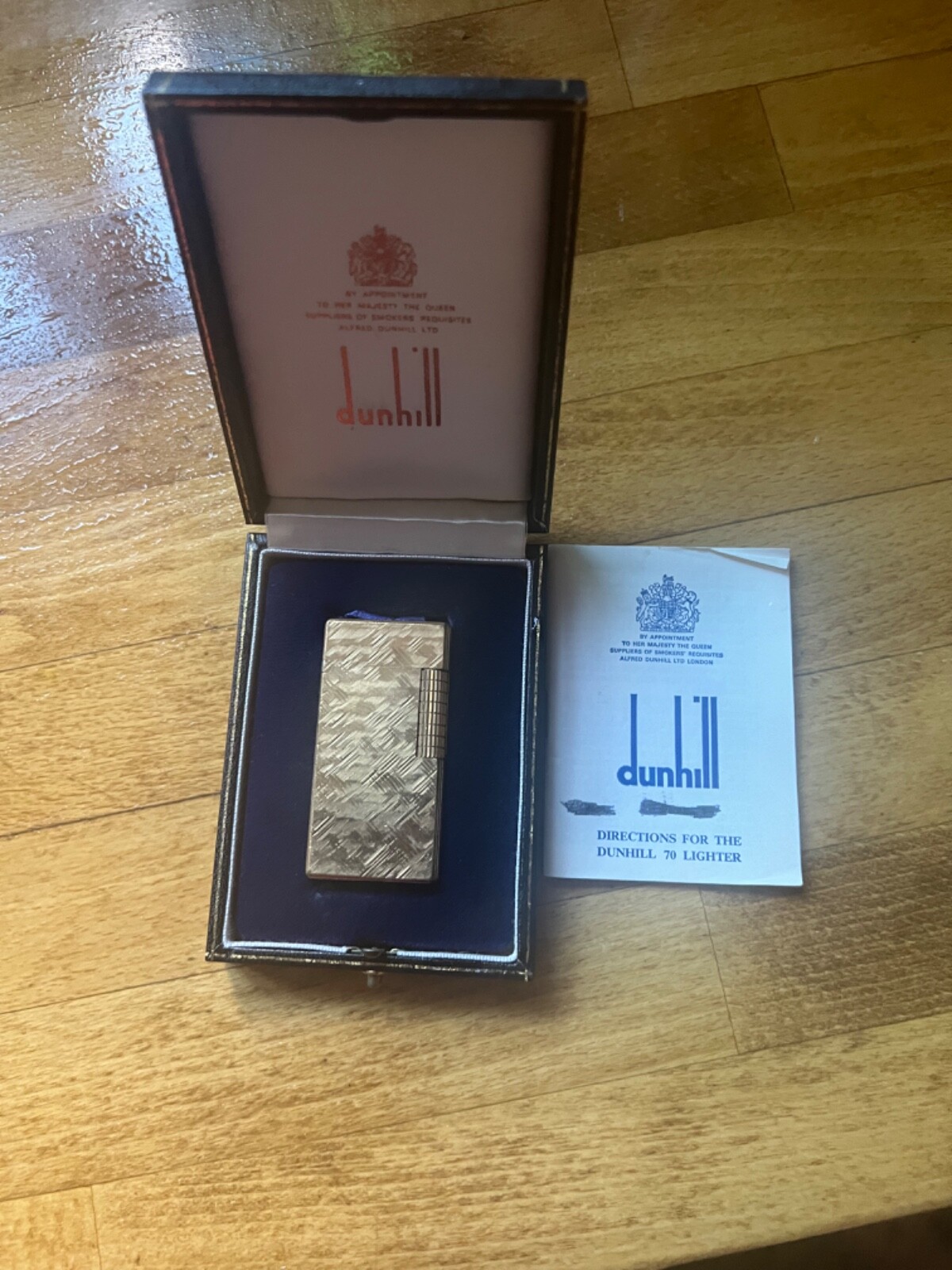 a dunhill lighter eBay