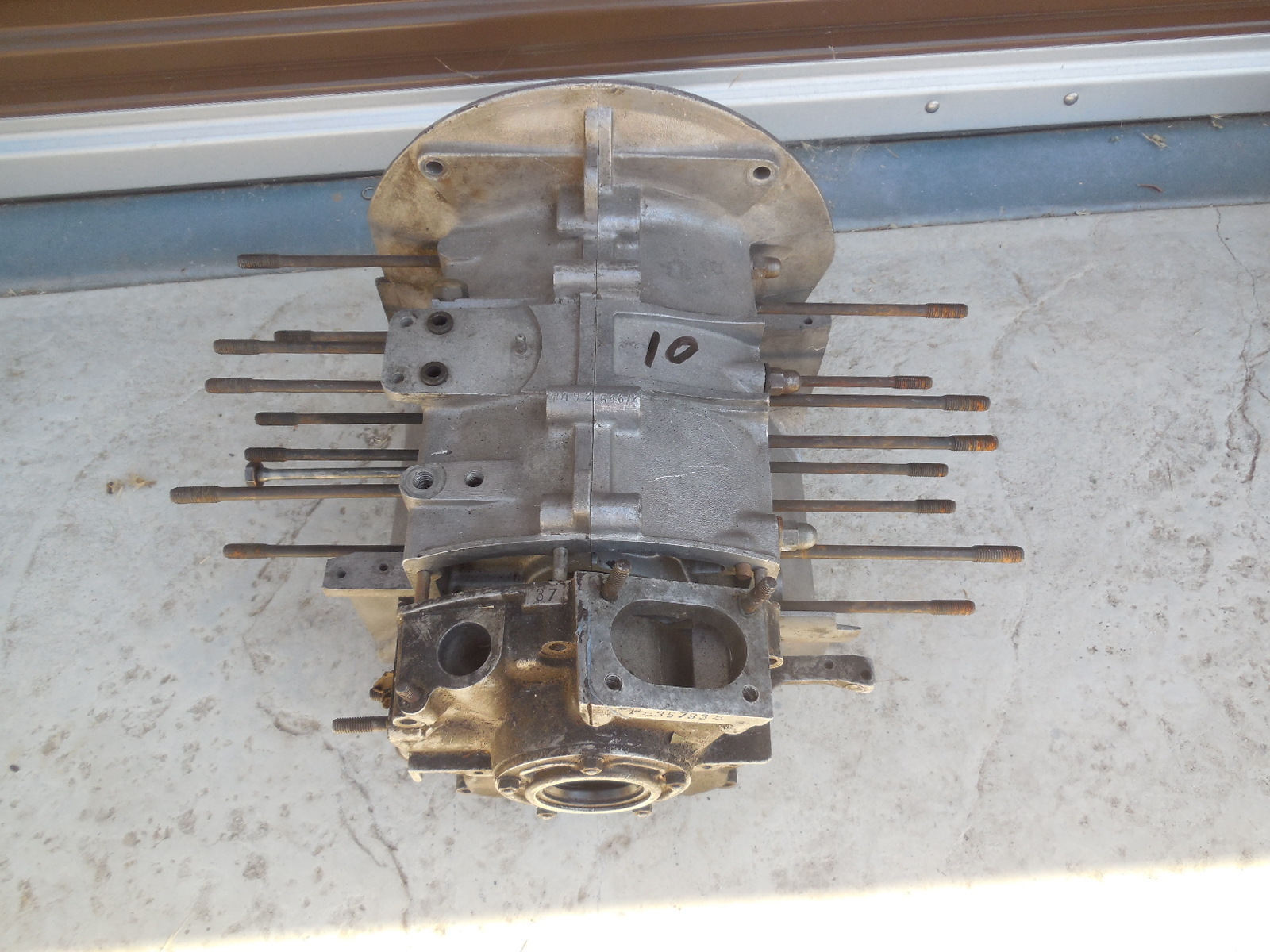 Cassa Motore Tipo 546/2 Porsche 356 PreA 1500 Con 3° Pezzo, Corrispondente C#10