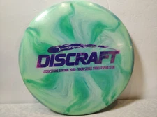 Discraft ESP Tour Series Swirl Meteor 2020 Ledgestone Edition 180 grams green