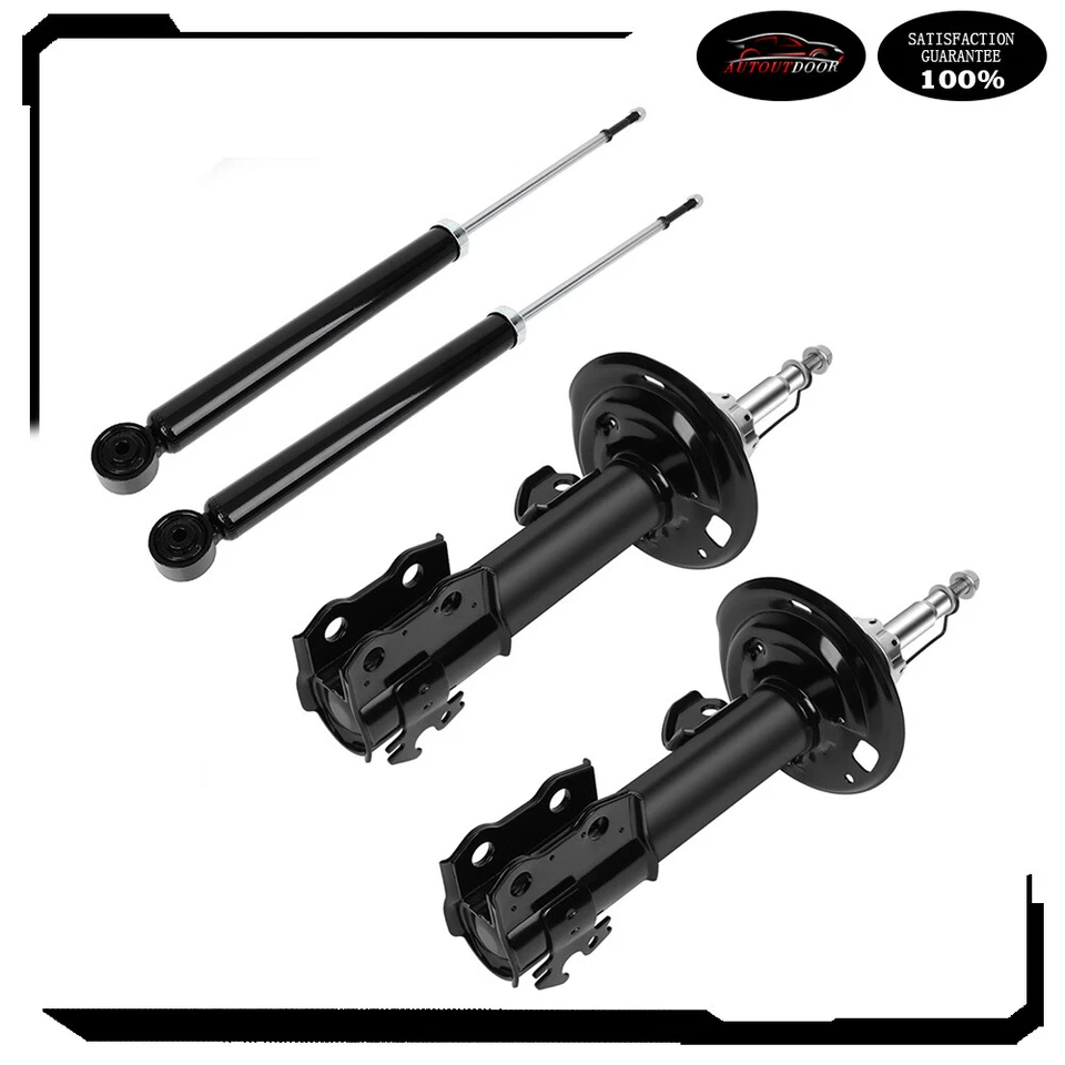 Conjunto completo de 4 apoios de suspensão amortecedores para Toyota Yaris 2006-2015 1.5L L4 - Imagem 3 de 4