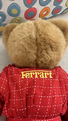 希少 フェラーリFerrari Bear with Checkered Flag 希少 フェラーリFerrari Bear with Checkered Flag Scuderia Ferrari