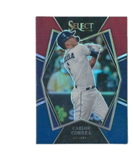 2022 Panini Select CARLOS CORREA Premier Level Tri-Color Prizm #160