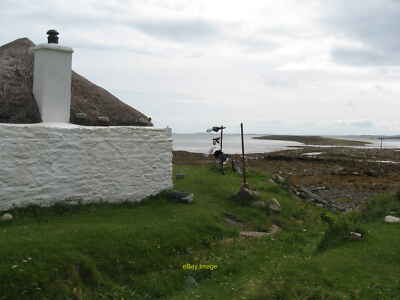 Foto 12x8 Waschen weht im Wind vor dem Hostel Ruisigearraidh c2010