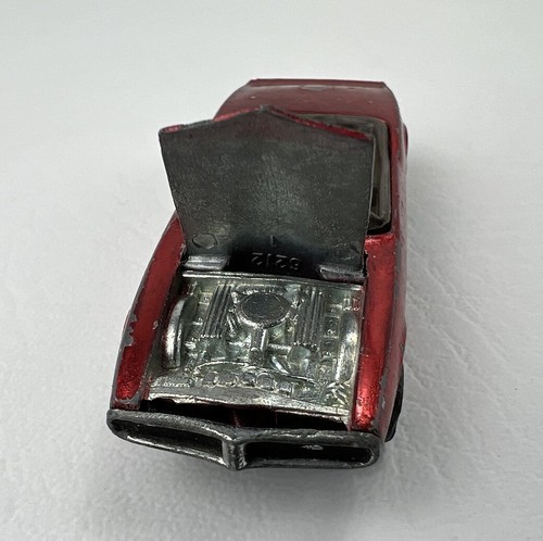 Vintage Hot Wheels Redlines Custom Pontiac Firebird 1967 Red Hong Kong - Picture 7 of 12