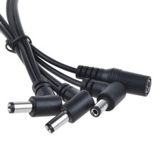 3 Way Daisy Chain Cable For Electric Guitar Effect Pedal Power Supply Adapter