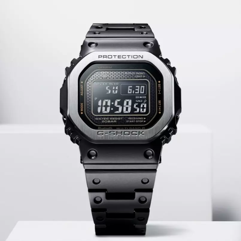 CASIO G-SHOCK GMW-B5000MB-1JF FULL METAL BLACK Bluetooth Radio Solar Watch