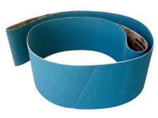 Sanding Belts 4 X 132 Zirconia Cloth Sander Belts (3 Pack, 24 Grit)