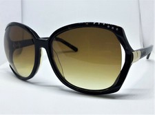 New True Vintage Ashbury Hand Made Dark Olive Tortoise Acetate Sunglasses 61mm