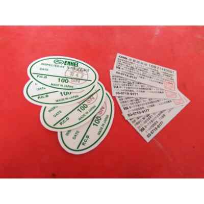 Genki Racing Project Sticker Size 8 PCS Replacement Decals Spec All Enkei Racing Wheels Set Production ...