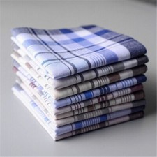 5/10/20 Stück Baumwolle Plaid Gestreifte Qua...