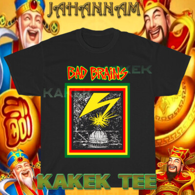 New Shirt Bad Brains Return Logo Funny T-Shirt USA Size S to 5XL