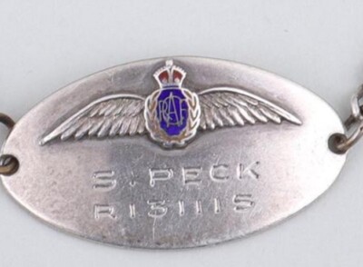 WWII era RCAF Sterling Silver Royal Canadian Air Force Sweetheart Pilot ...