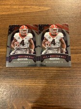 2 Mecole Hardman Jr Prizm Panini Silver 2020 Draft Picks #45 All Americans