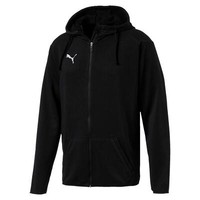 Puma Herren Liga Casual Hoody Jacket Jacke, Puma Black-Puma White, Xxl