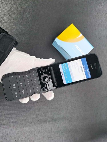 Nokia 2720 Flip - Unlocked 4G KaiOS 2MP microSDHC 4GB 512MB Bluetooth Cellphone - Afbeelding 5 van 16