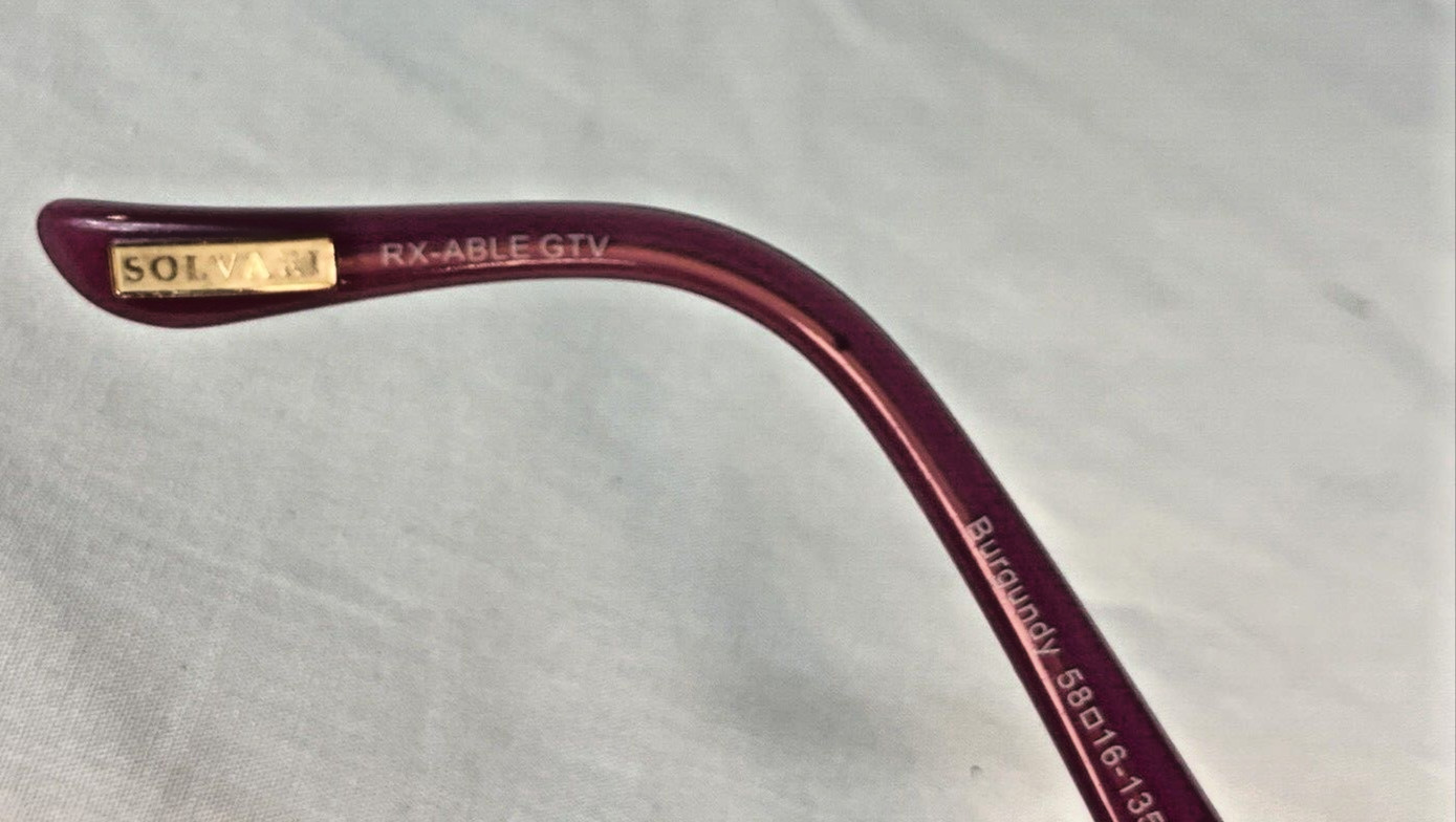 Solvari Vienna Burgundy Frames with Swarovski Cry… - image 6