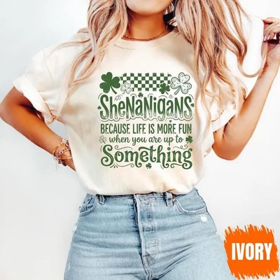 Shenanigans St Patrick s Day Shirt Irish Party Mood