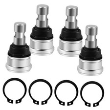 4 PCS Upper and Lower Front Ball Joints Compatible with Polaris Ranger