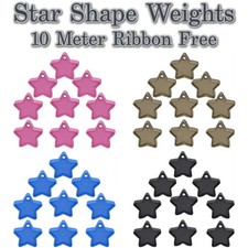 Balloon Weights Heavy Star Shape Reusable Plastic Birthday Wedding Decoration Uk