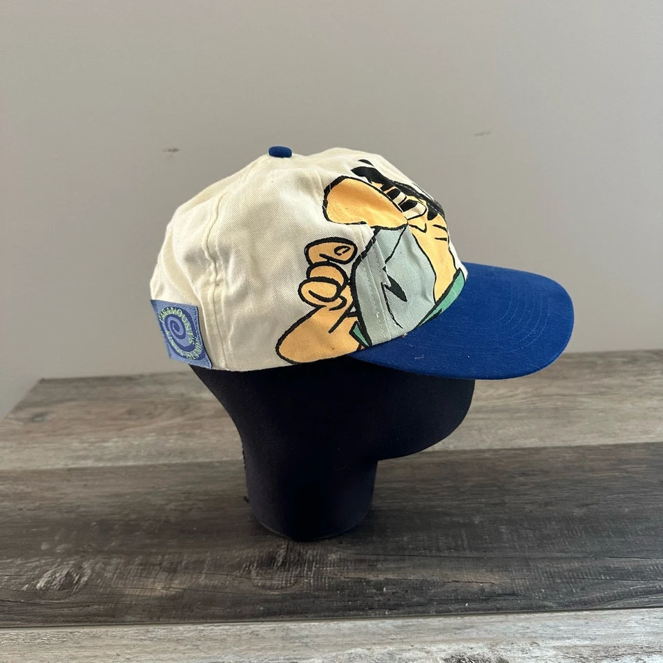 Gorra de Colección Fred Picapiedra Kings Island Gráfica Snapback Años 90 Talla Única Foto 3 de 4