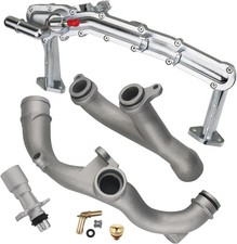 Upgraded Metal Coolant Water Pipe System Kit Compatible with Land Rover Range