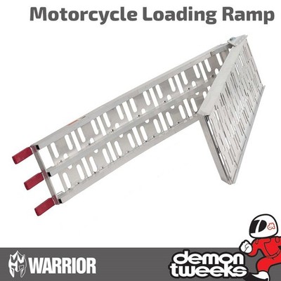 1 x Warrior klappbare Alu Moto Cross / MTB / Schubkarre Auffahrrampe
