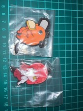 Chainsaw Man Rubber Mascot Strap Set of 2 Pochita  Makima, Gacha Gacha 