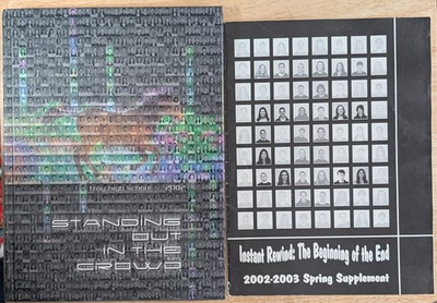 #ad Troy MI Troy High School Yearbook 2002 Michigan Includes Spring Supplement $49.99
