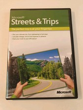 MS Streets  Trips 2009 Manual PC DVD Mapping Tool Software Microsoft