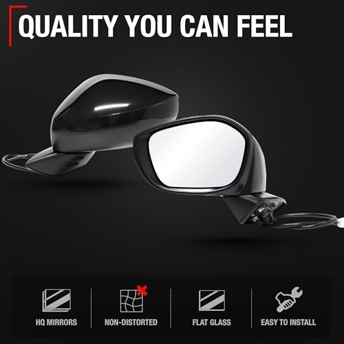 Replacement - Compatible with 2022-2024 Honda Civic - Driver Side Mirror - Picture 4 of 7
