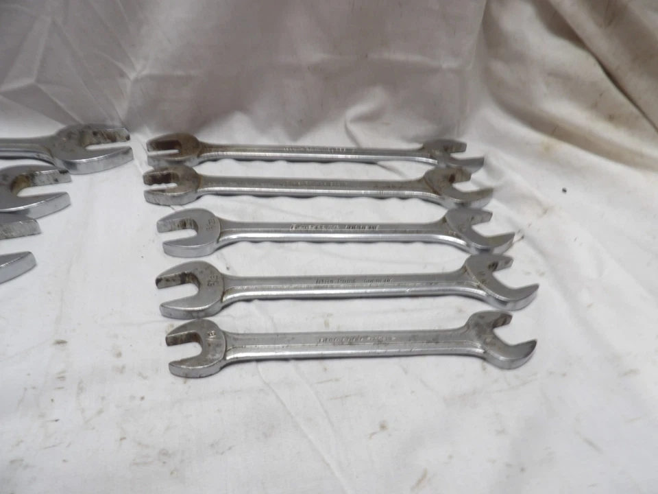 Blue-Point 9 piezas. Juego de llaves de extremo abierto /16" a 15/16" EE. UU. Foto 3 de 4