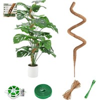 Moosstab Monstera Rankhilfe Kokosfaser 125 Cm Flexibel Aluminium