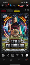 WWE Topps Slam Cosmic Chrome DIGITAL  STEPHANIE VAQUER /10 LEGENDARY