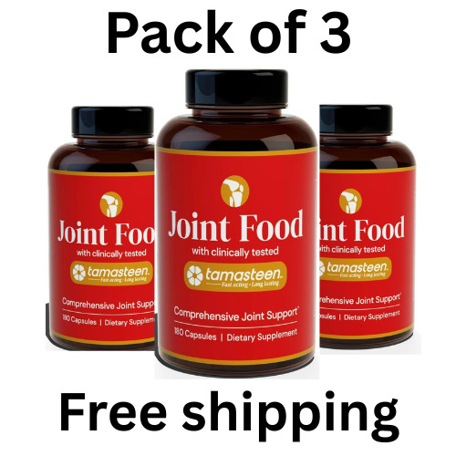 Pack de 3 Nutrición Articular Completa 540 unidades - Alimento Articular con Tamasteen