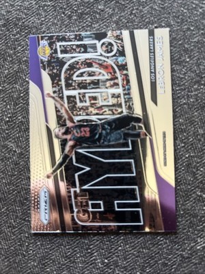 2018-19 Panini Prizm - Get Hyped! LeBron James #4