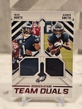 Jalen Hurts | DaVonta Smith | Rookies & Stars Team Duals | Jersey Patch | TD-PHL