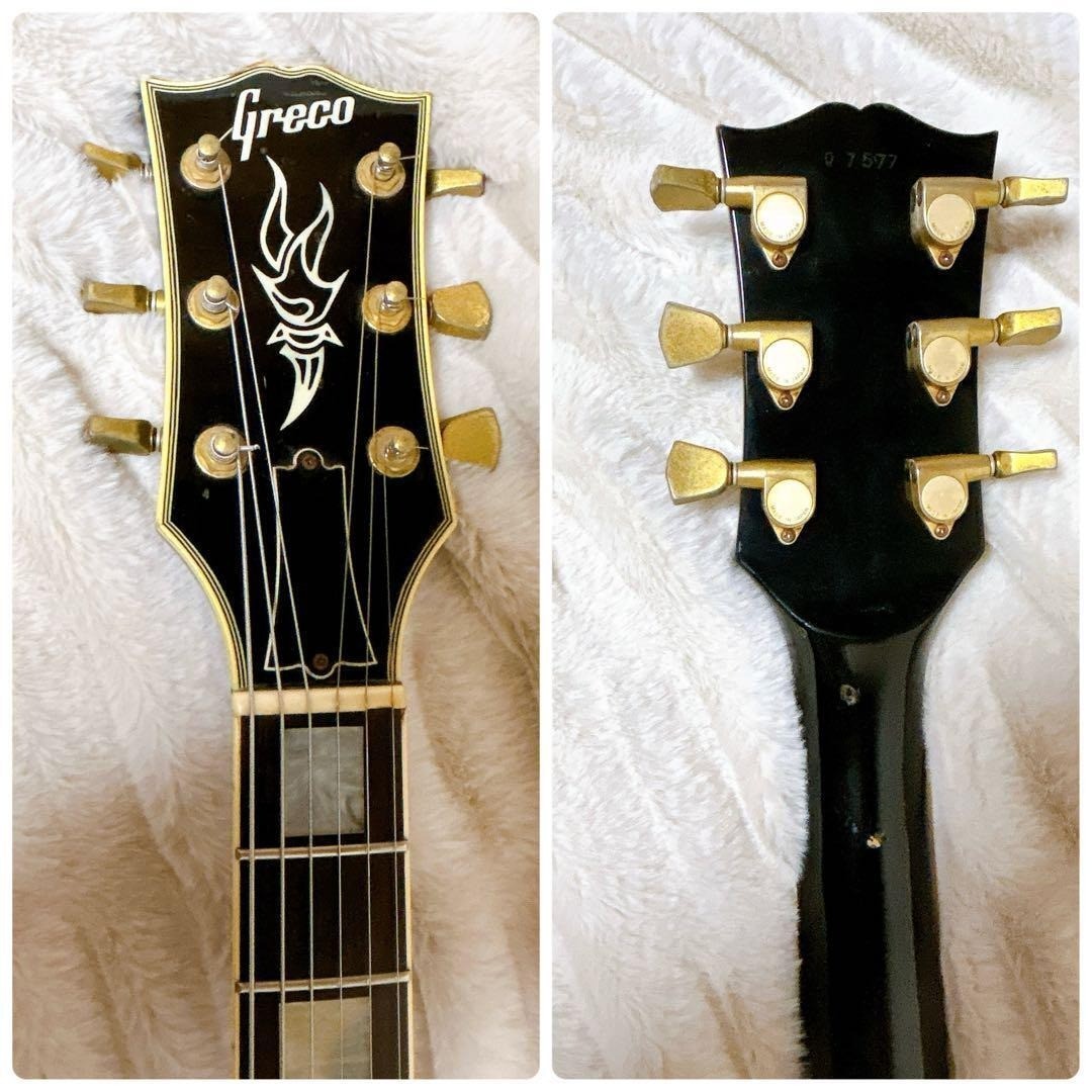 Greco EGC-650 Mint Collection Les Paul Custom Black Vintage Japan