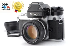 [MINT] Nikon F2 Photomic S Silver DP2 Film Camera  Non Ai 50mm F1.4 Form JAPAN.