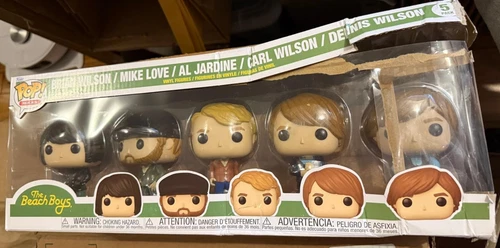 Pet Sounds The Beach Boys Funko Pop! Rocks 5 Pack box/blister damaged