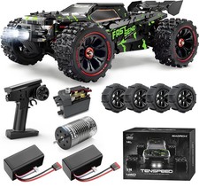 Fast 50 MPH 1/14 Brushless RC Car, 4x4 Offroad Waterproof Remote Control Truck,