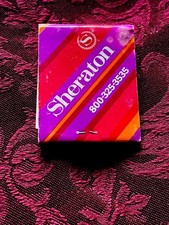Vintage Sheraton Hotels & Inns Match Book - UNSTRUCK, Nice  !!