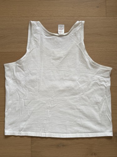 Vintage Porsche Tank Top - Nothing Even Comes Close - White Size XL Hanes Heavy - Picture 8 of 9