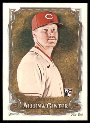 2024 Topps Allen & Ginter Andrew Abbott RC Rookie Cincinnati Reds #32