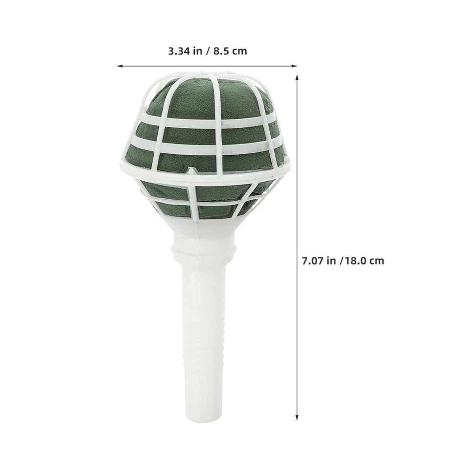 18 piezas mango de ramo de boda hágalo usted mismo soportes arreglo floral vástago Foto 4 de 4