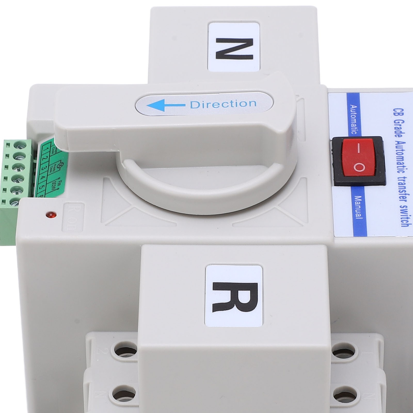 2P Transfer Switch Miniature Circuit Breaker Dual Power Changeover Switch 230V☜