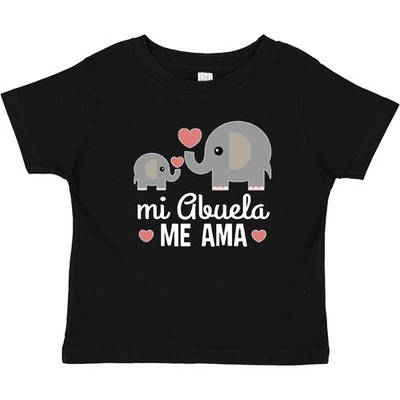 Inktastic Mi Abuela Me Ama My Grandmother Loves Me Baby T-Shirt Grandchild Love