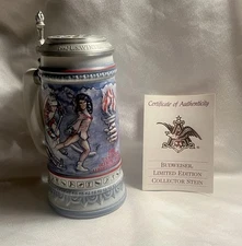 Authentic Gerz Made In Germany Vintage 92’ Olympic Team USA Stein Anheuser-Busch