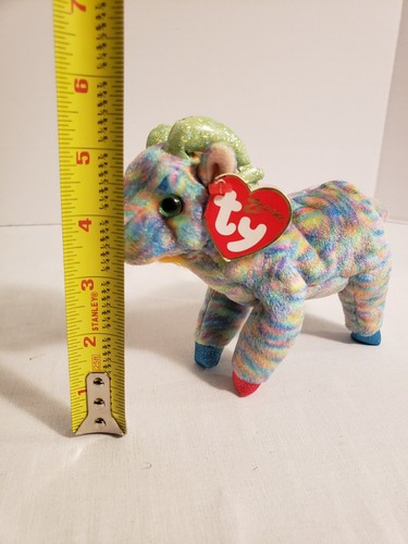 TY Beanie Baby - THE GOAT Chinese Zodiac (6 inch) - MWMTs Stuffed Animal Toy - Picture 2 of 9